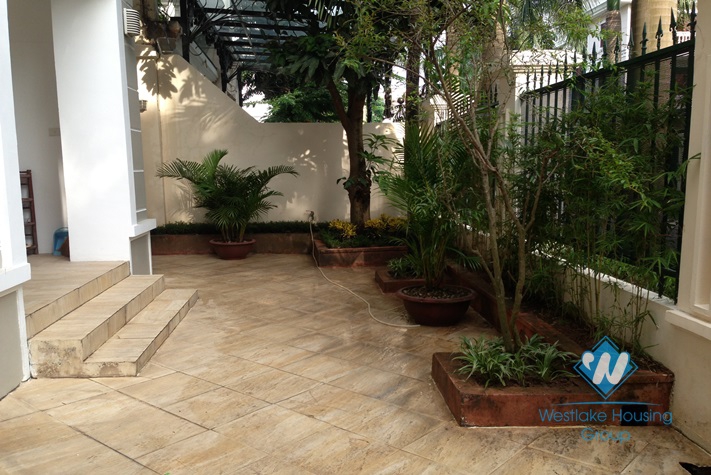 Charming villa 2-C5 Ciputra in Westlake area, Tay Ho, Hanoi for rent with 5 bedrooms
